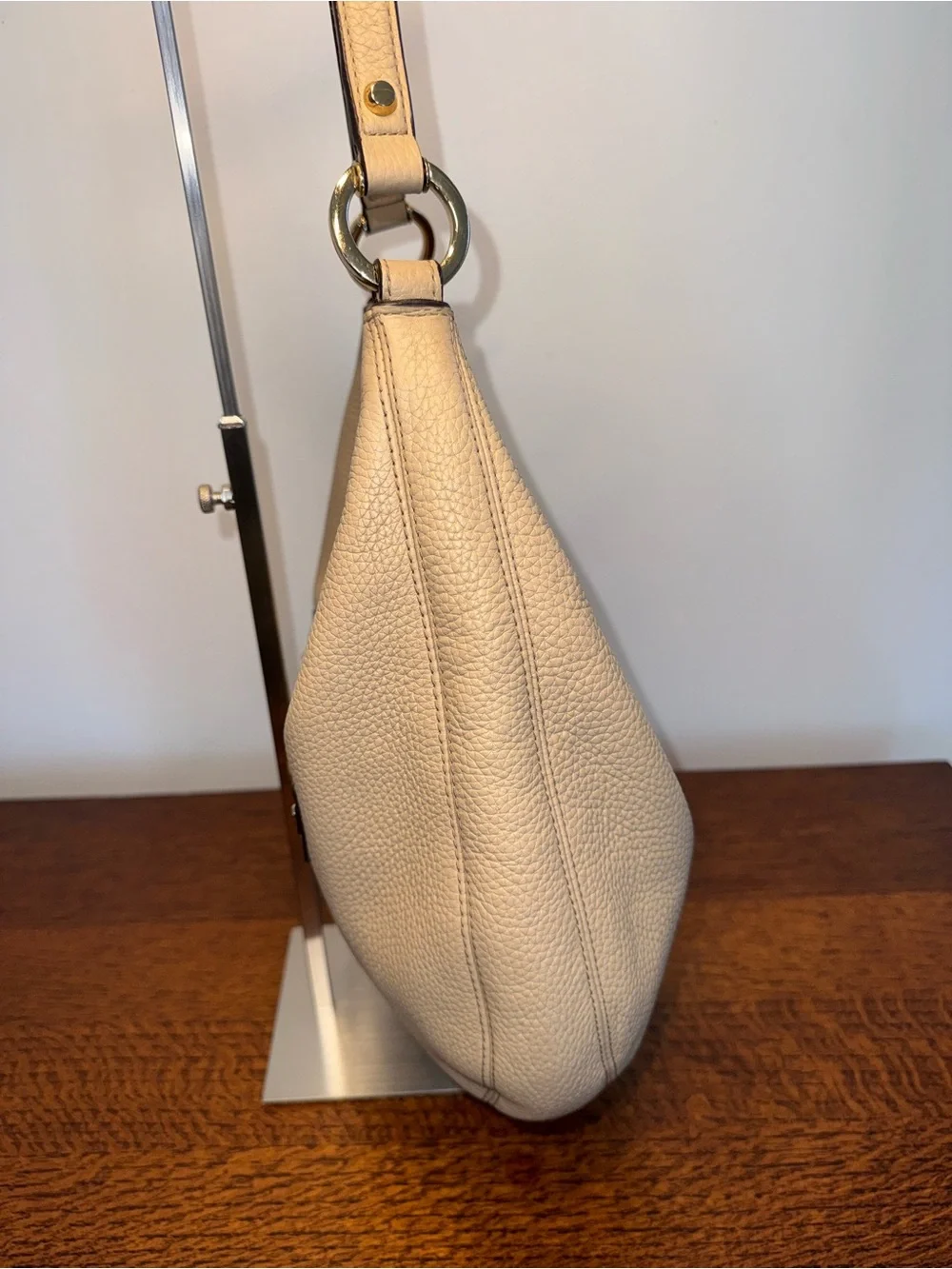 Michael Michael Kors Lydia Large Leather Hobo Bag